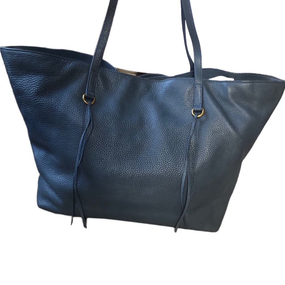 HOBO Kingston - Large Tote in Sapphire Velvet Pebbled Hide with Dust Bag
